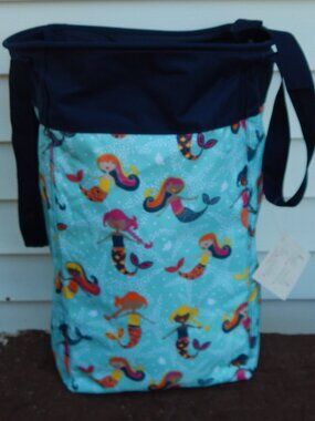 Thirty-One Rare MERMAID Lagoon Tall Collapsible Bin New with Tags